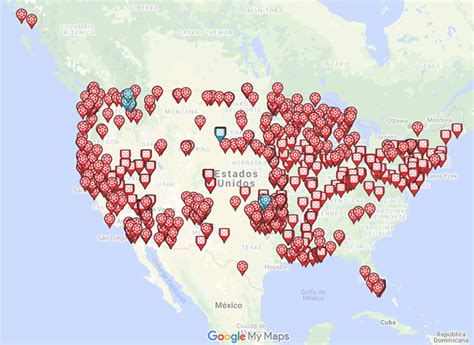 casinos in united states map.